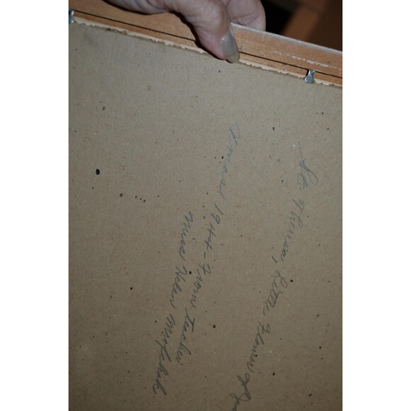 1940s St. Theresa Little Flowers of Jesus Framed Art - Picture 2 of 7